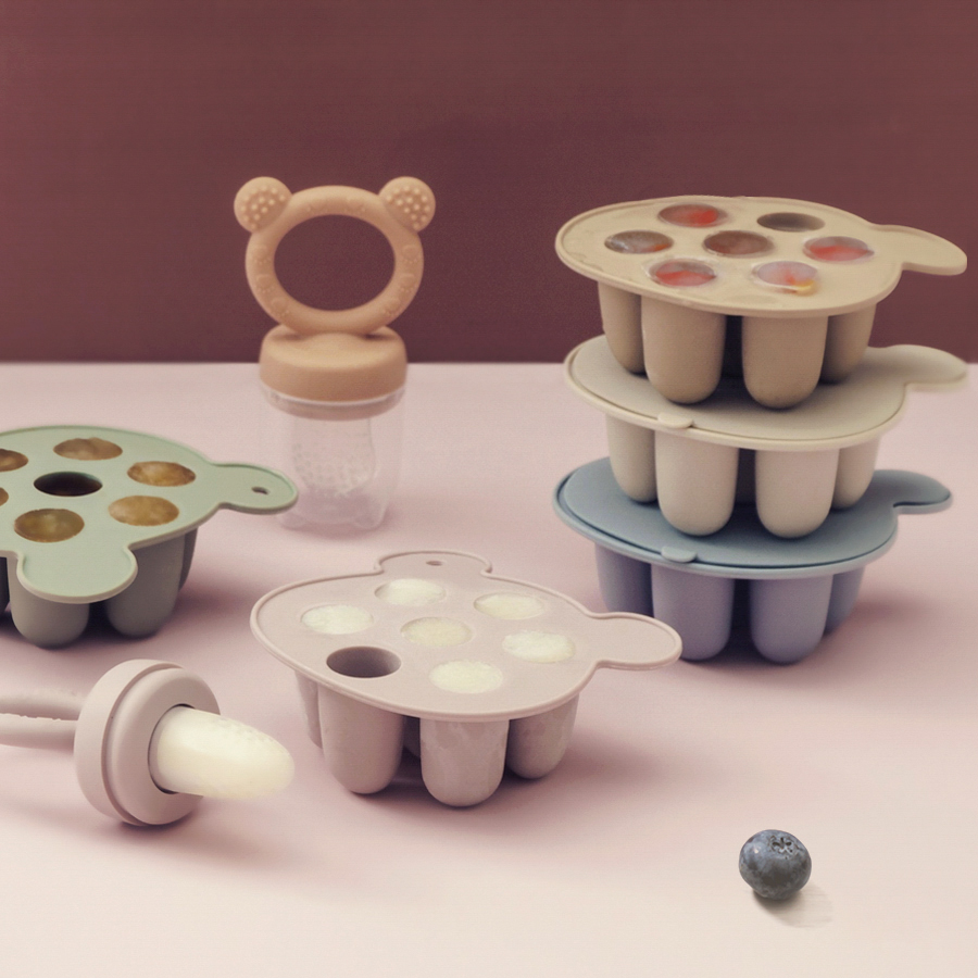 Baby Food Options - Baby Ice Cream Pops Silicone Mold