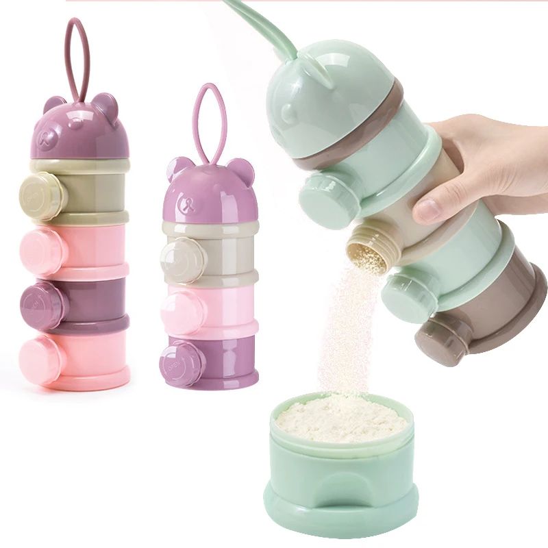 Baby Food Options - 3/4Layer Baby Portable Baby Food Storag