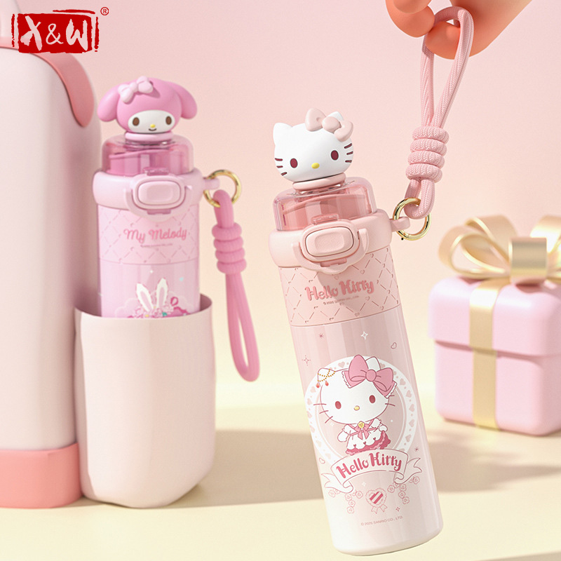 X&W Sanrio Insulated Cup Hello - Baby Food Thermos ulasan dan harga