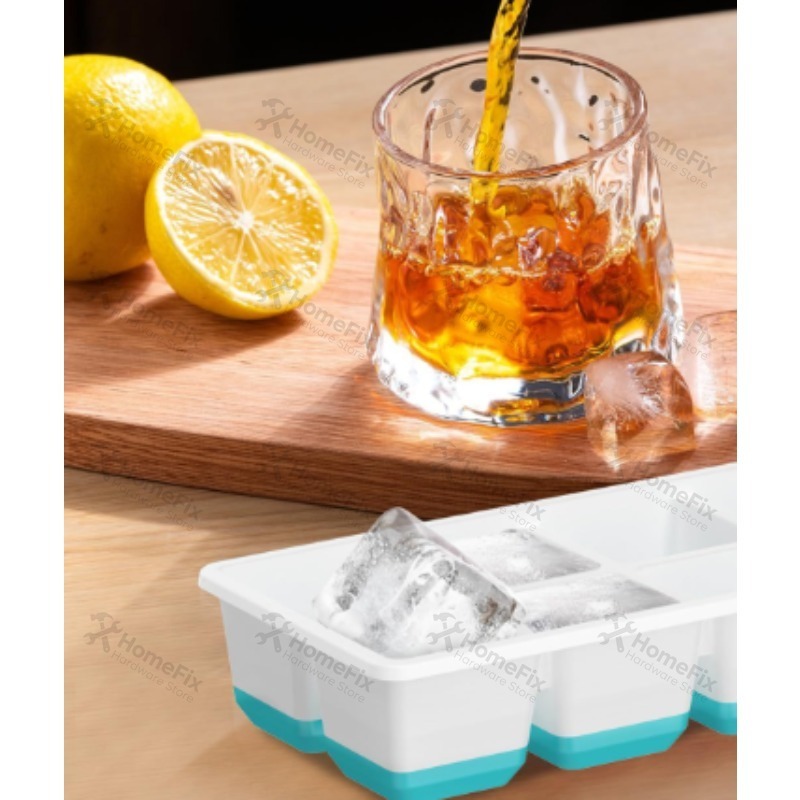 New 8‑Grid Ice Cube Mold, Soft - Baby Food Homemade ulasan dan harga