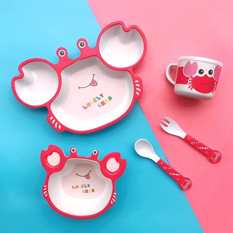 Cartoon cute bamboo fiber chil - Baby Food With Fiber ulasan dan harga