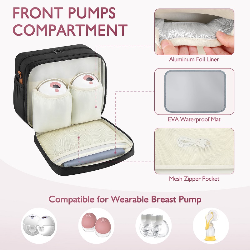 Detachable Breast Pump Bag wit - Baby Food Nan ulasan dan harga