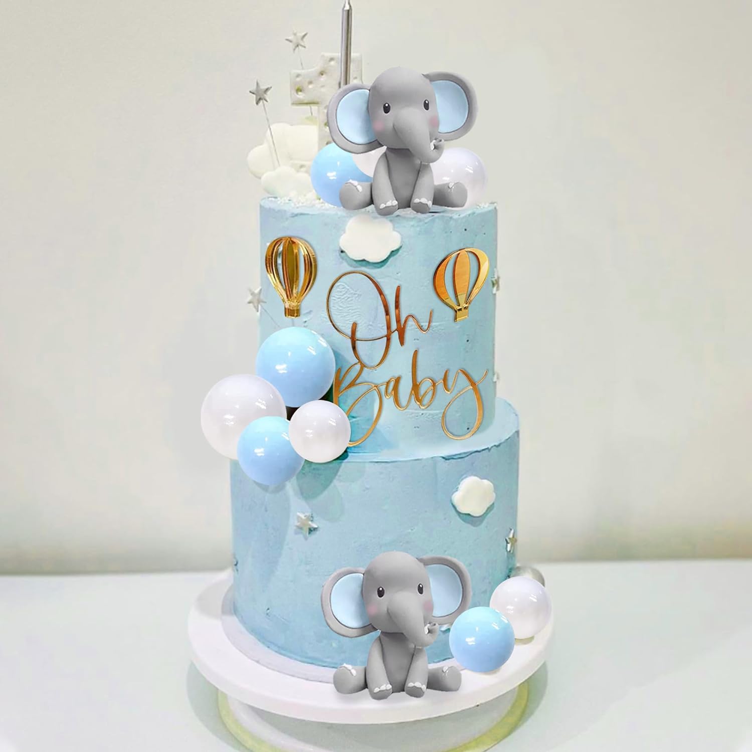 Elephant Cake Decoration Baby  - Baby Food Ingredients ulasan dan harga