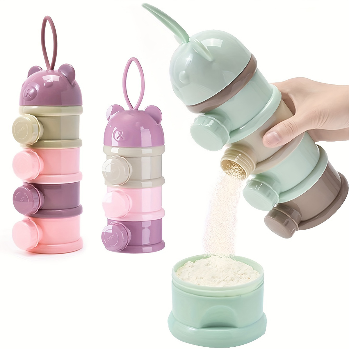 Large Capacity Baby Milk Powde - Baby Food Options ulasan dan harga