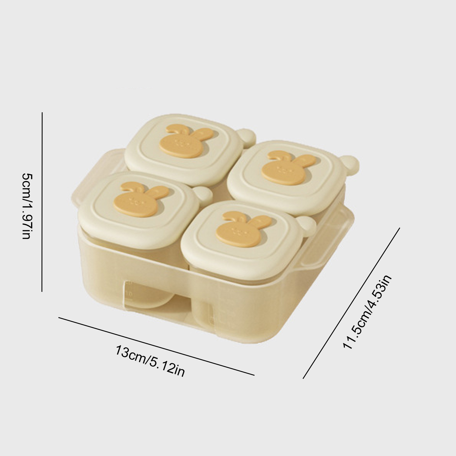 Food Storage Container Mould L - Baby Food Prep Containers ulasan dan harga