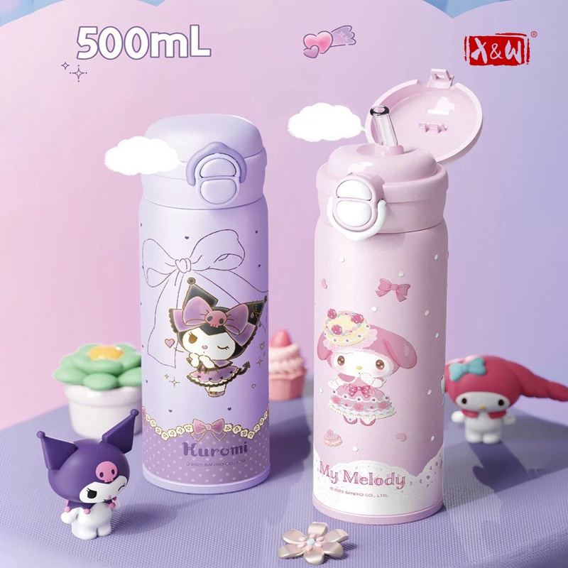 X&W Sanrio 500mL Vacuum Cup In - Baby Food Thermos ulasan dan harga