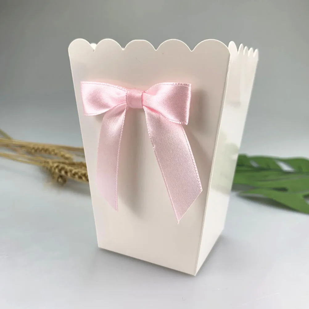 12pcs Pink Bow Popcorn Box Par - Baby Food Options ulasan dan harga