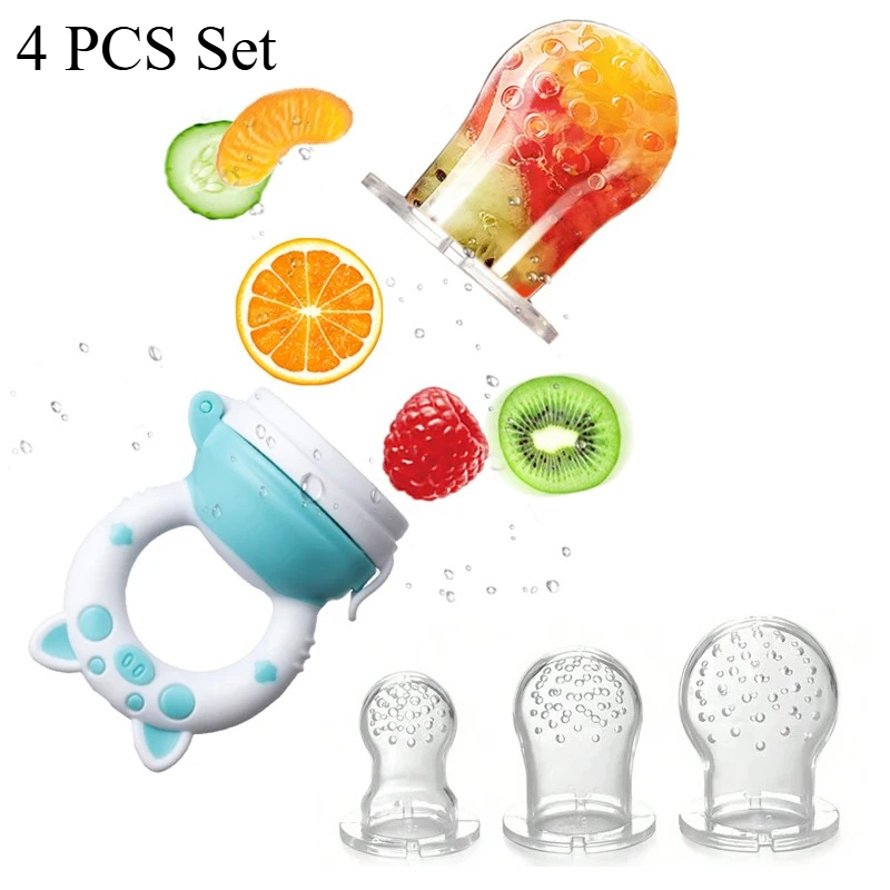 4pcs/set Silicone Fruit & Vege - Baby Food Ingredients ulasan dan harga