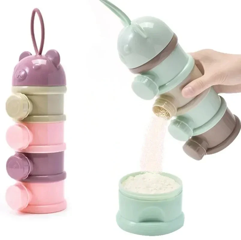 Milk Powder Box 4Layer Bear St - Baby Food Options ulasan dan harga