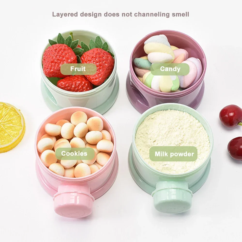 Milk Powder Box 4Layer Bear St - Baby Food Options ulasan dan harga