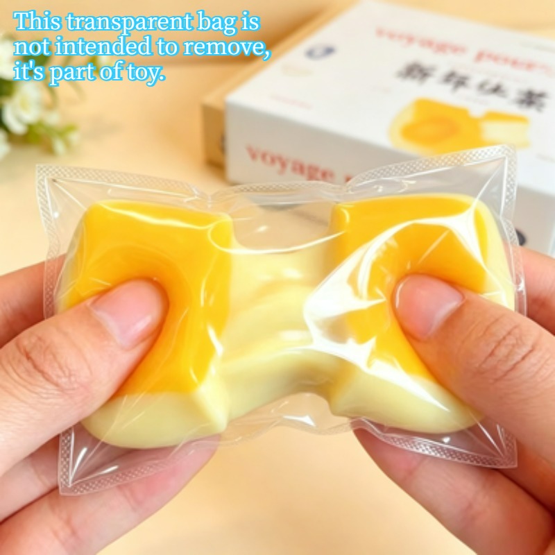 Novelty Stretch Pull Rice Cake - Baby Food Toy ulasan dan harga