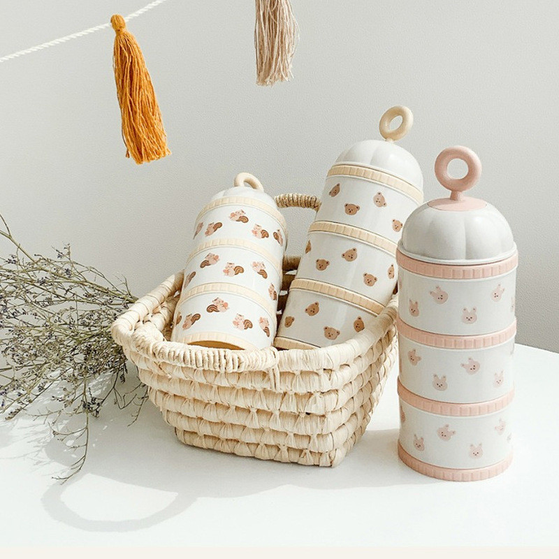 Cute Bear Milk Powder Box Baby - Baby Food Options ulasan dan harga