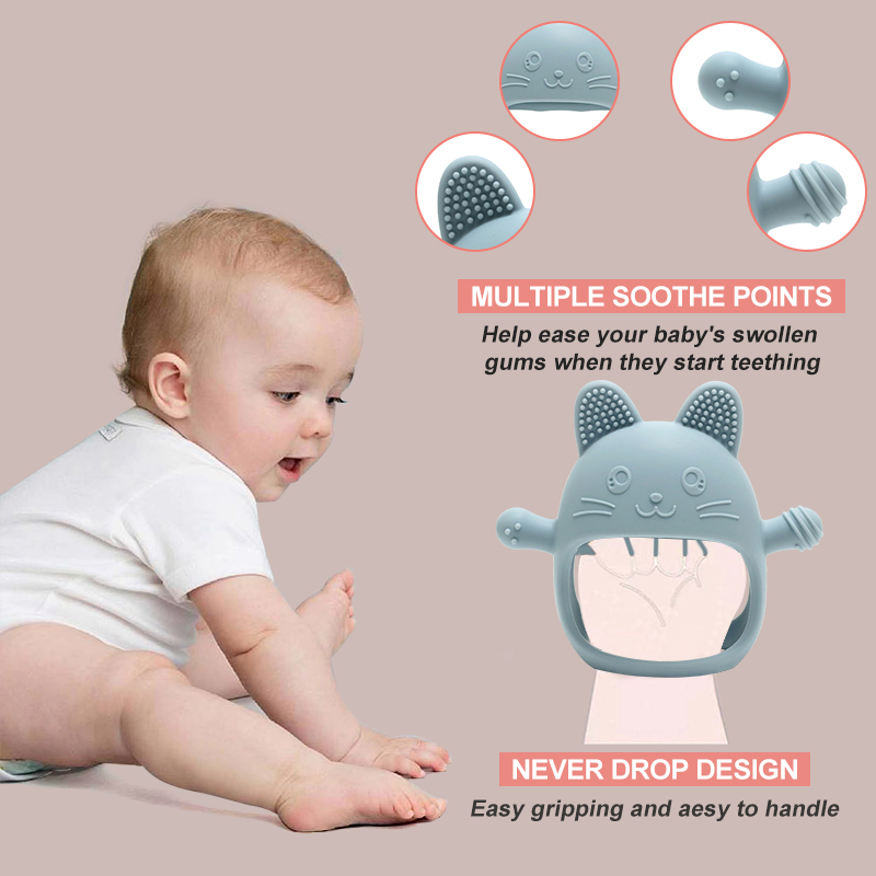 Baby Teething Mittens - Food-G - Baby Food Toy ulasan dan harga