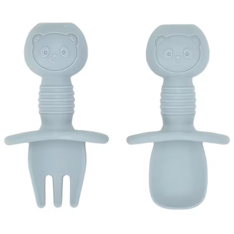2pcs Food Grade Children Woode - Baby Food Bites ulasan dan harga