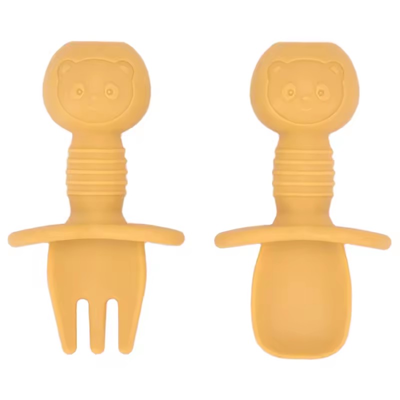2pcs Food Grade Children Woode - Baby Food Bites ulasan dan harga