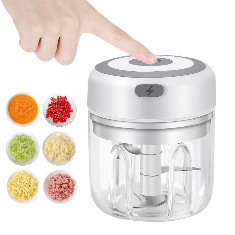 250ML Electric Garlic Grinder  - Baby Food Ingredients ulasan dan harga