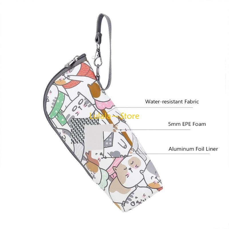 Y4QA Portable Baby Bottle Bag  - Feeding Baby Food ulasan dan harga