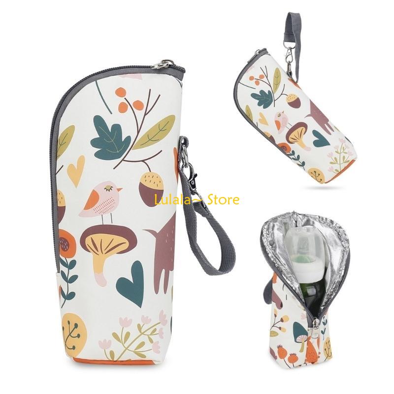 Y4QA Portable Baby Bottle Bag  - Feeding Baby Food ulasan dan harga