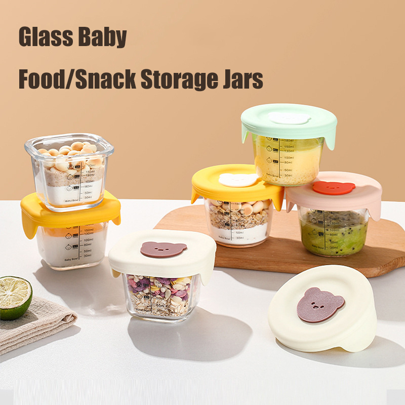 180ml Glass Baby Food Storage  - Baby Food Delivery ulasan dan harga