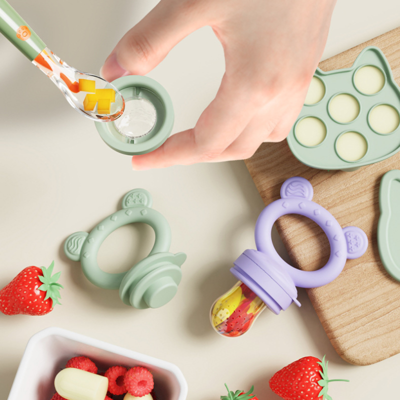 Baby Pacifier Fruit Feeder Wit - Baby Food Ingredients ulasan dan harga