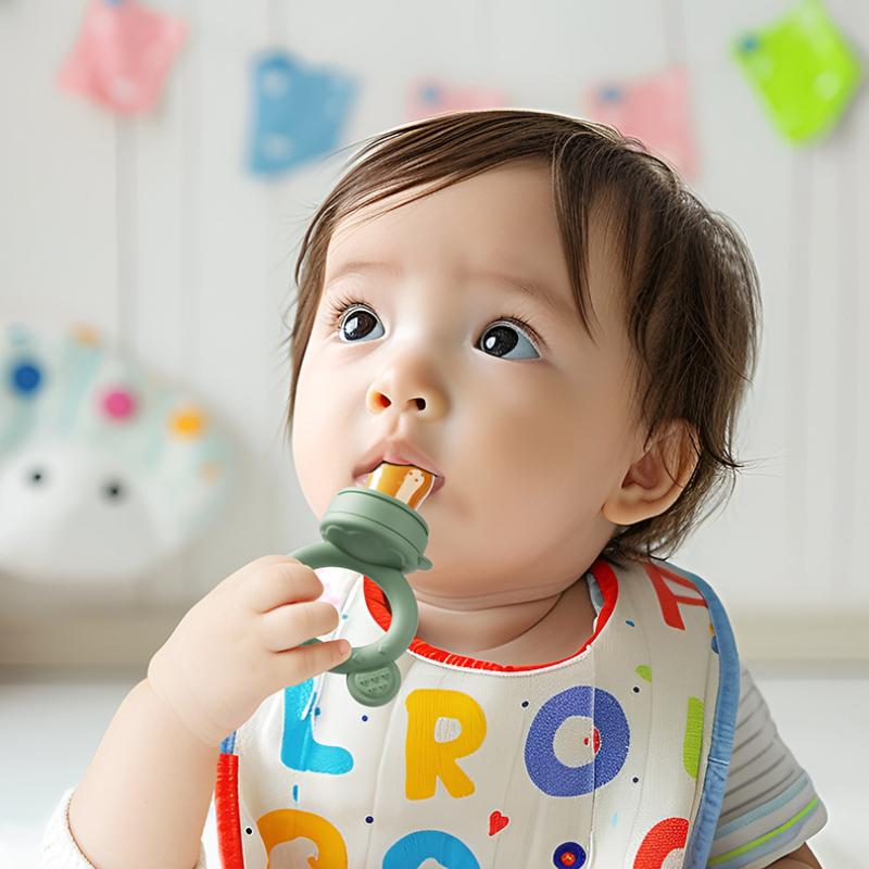 Baby Pacifier Fruit Feeder Wit - Baby Food Ingredients ulasan dan harga