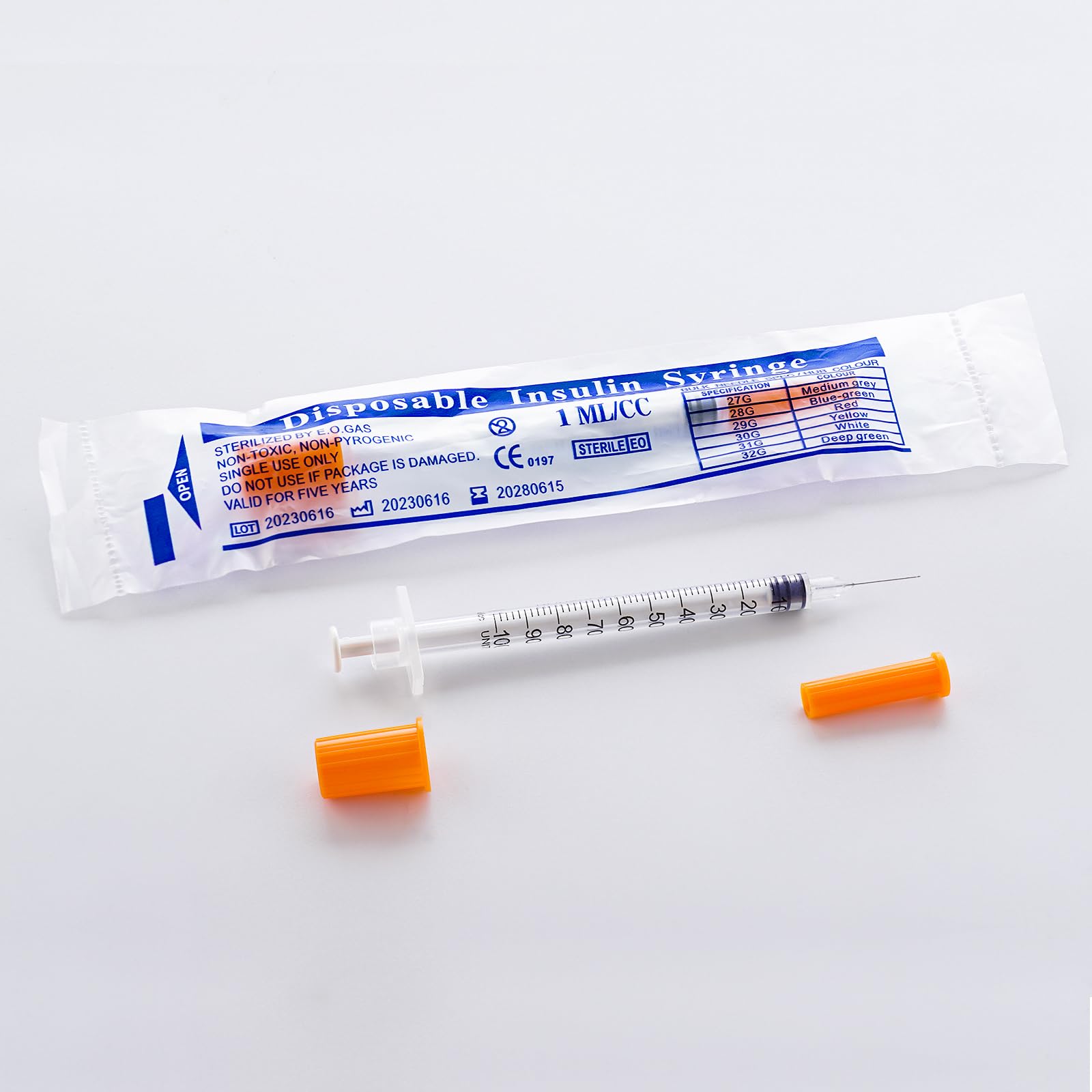 30pcs/Pack, 1ml Sterile Insuli - Baby Food Allergy Rash ulasan dan harga