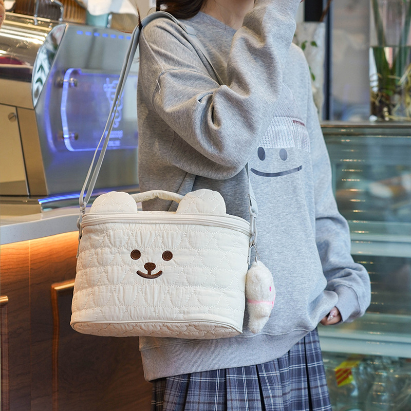 Cute Bear Insulated Mommy Bag  - Baby Food Thermos ulasan dan harga