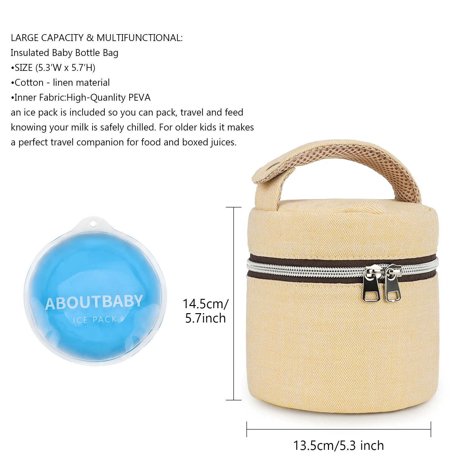 Bottle bag waterproof constant - Baby Food Nan ulasan dan harga