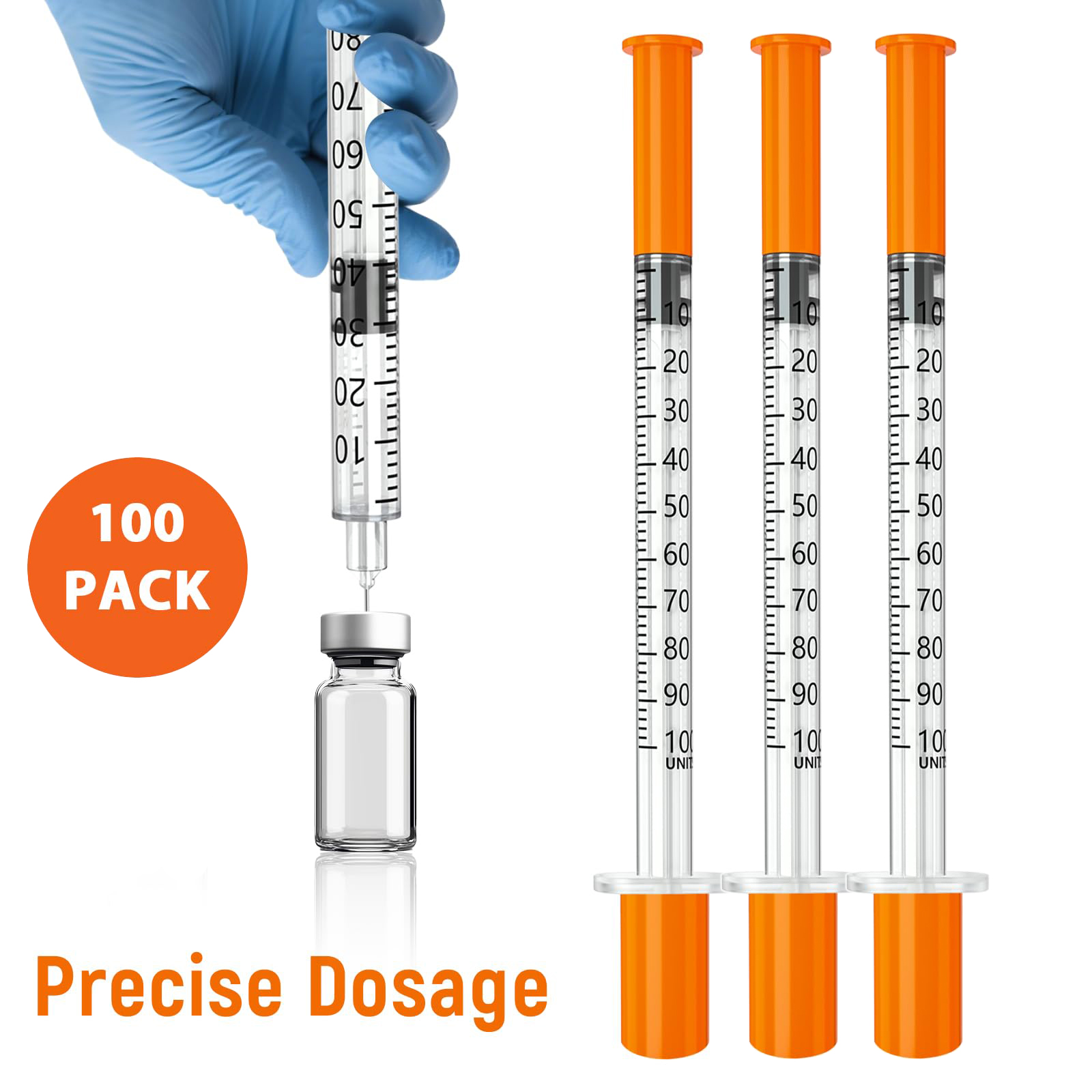 1ml Sterile Insuline Syringe w - Baby Food Allergy Rash ulasan dan harga