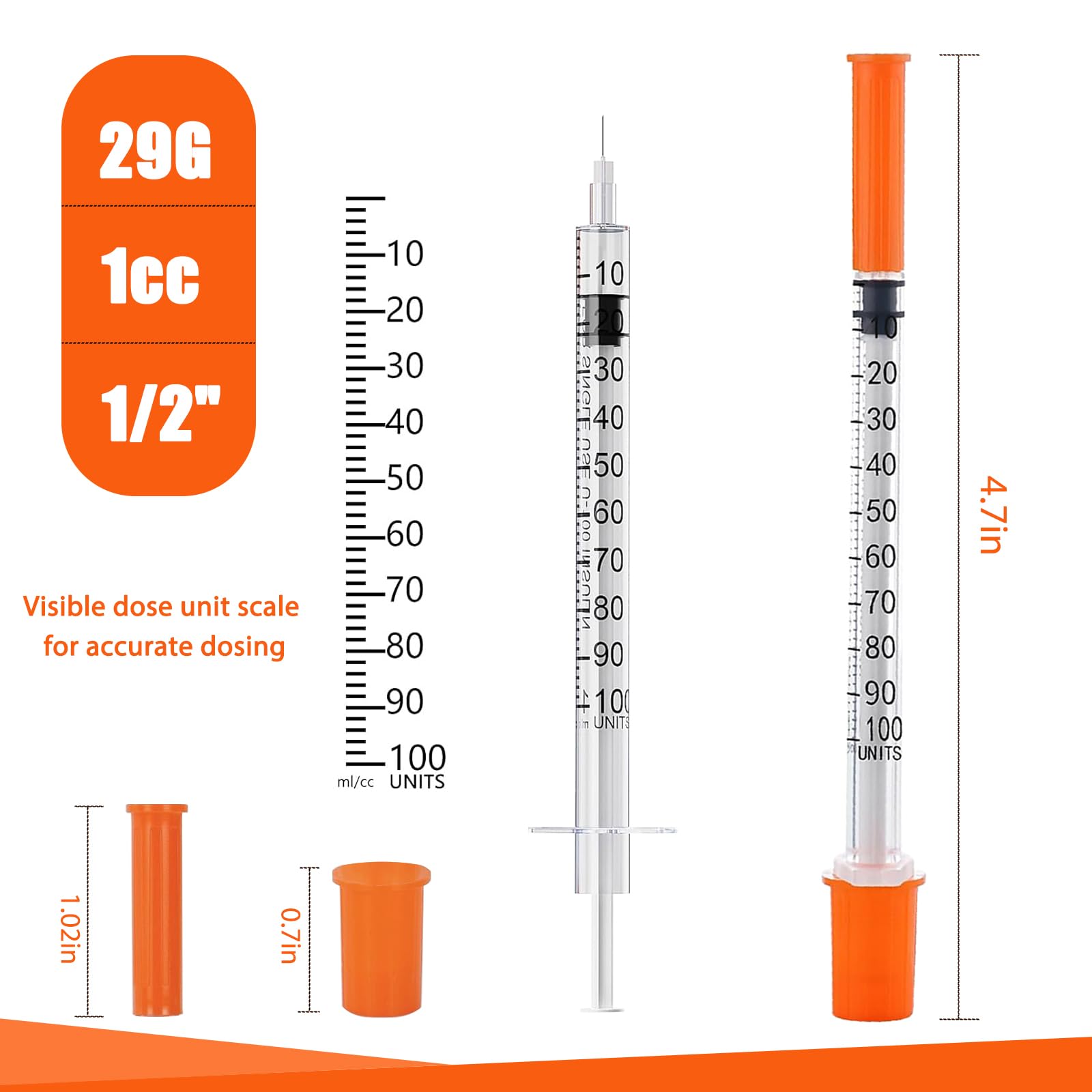 1ml Sterile Insuline Syringe w - Baby Food Allergy Rash ulasan dan harga