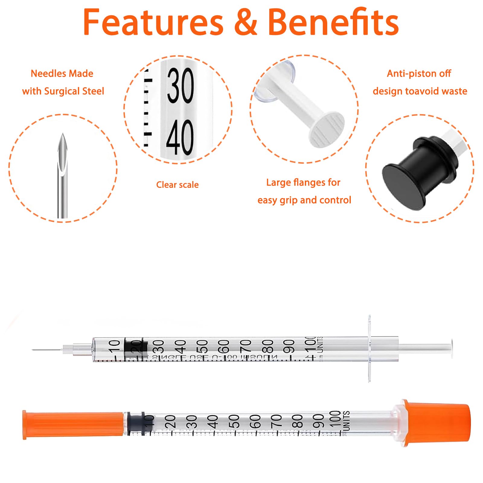 1ml Sterile Insuline Syringe w - Baby Food Allergy Rash ulasan dan harga